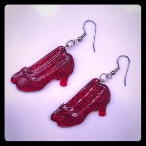 Wizard of Oz, Dorothy shoe earrings